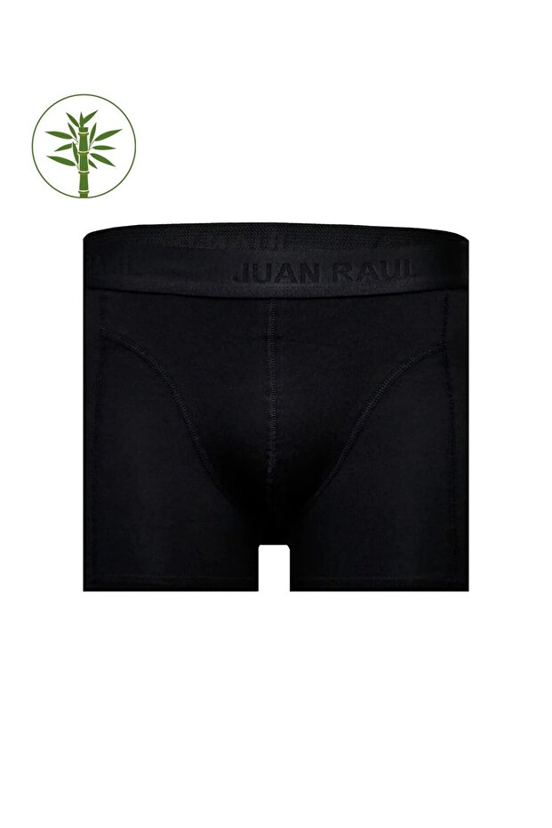 Siyah Bambu Basic Erkek Boxer - 1