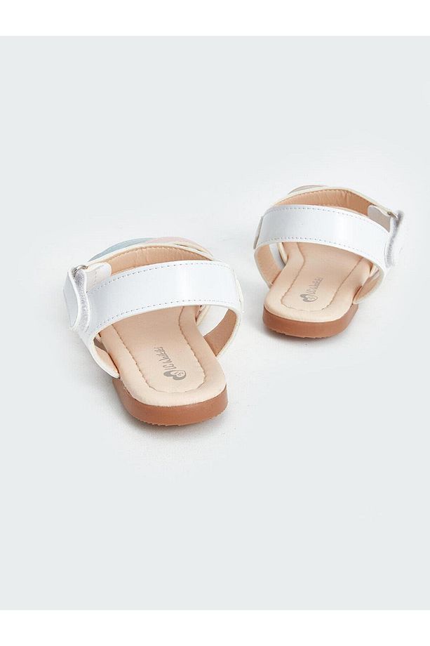 LCW STEPS Çapraz Bantlı Kız Çocuk Sandalet - 5
