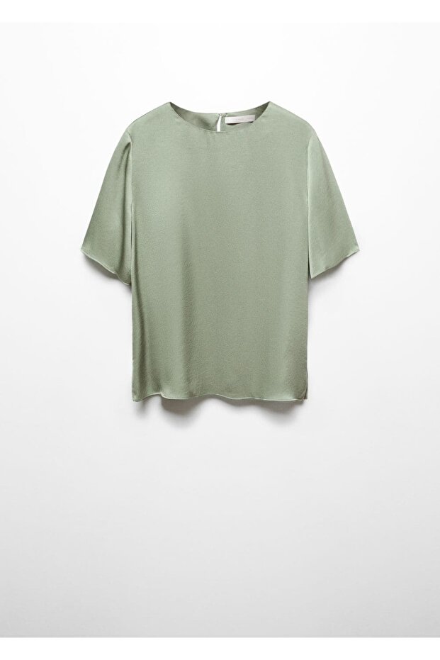 Satinbluse - 3