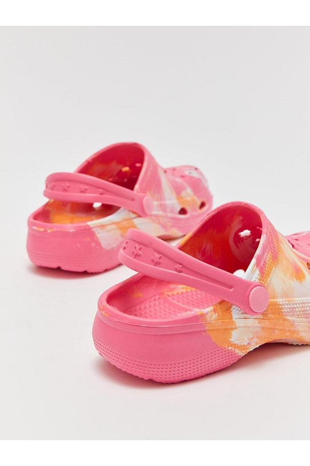 LCW STEPS Baskılı Delikli Kız Çocuk Sandalet - 5