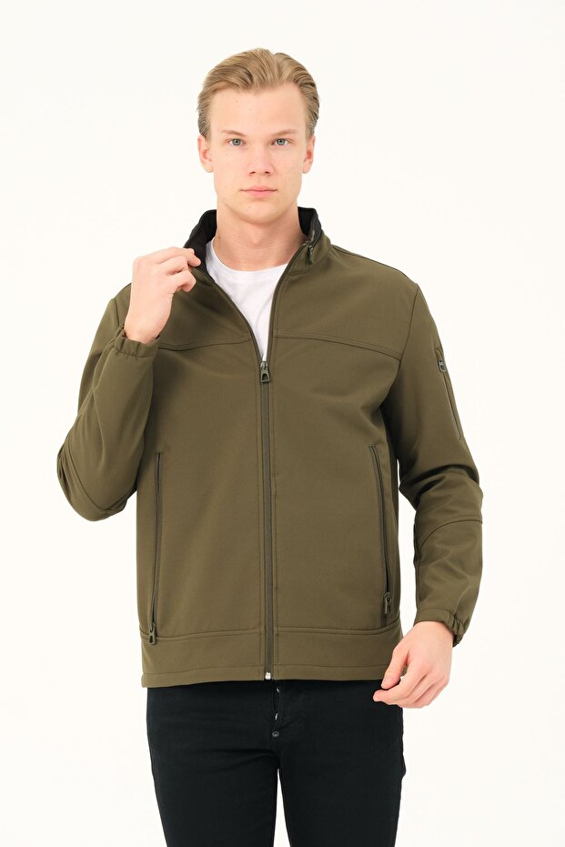 Erkek Softshell Haki Mont Rodri - 3