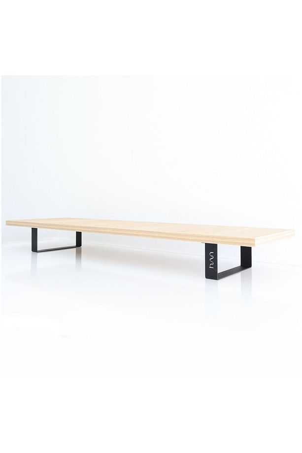 DUAL MONİTÖR STANDI – İKİLİ MONİTÖR STANDI – MONİTÖR YÜKSELTİCİ – MDF LAM – SAFİR MEŞE – WMS2 - 3