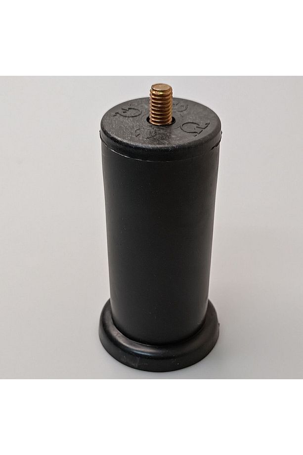 Plastik Baza Koltuk Kanepe Robot Süpürge İçin Yatak Ayağı 12 cm 3/8" Kalın Diş - 3