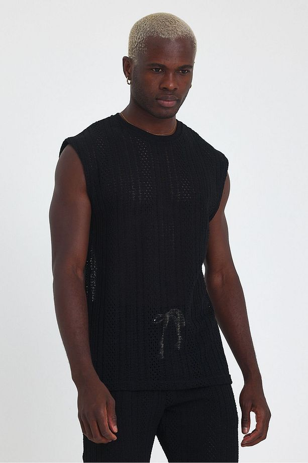 Jakarlı Uzun Boy Oversize Atlet - 2