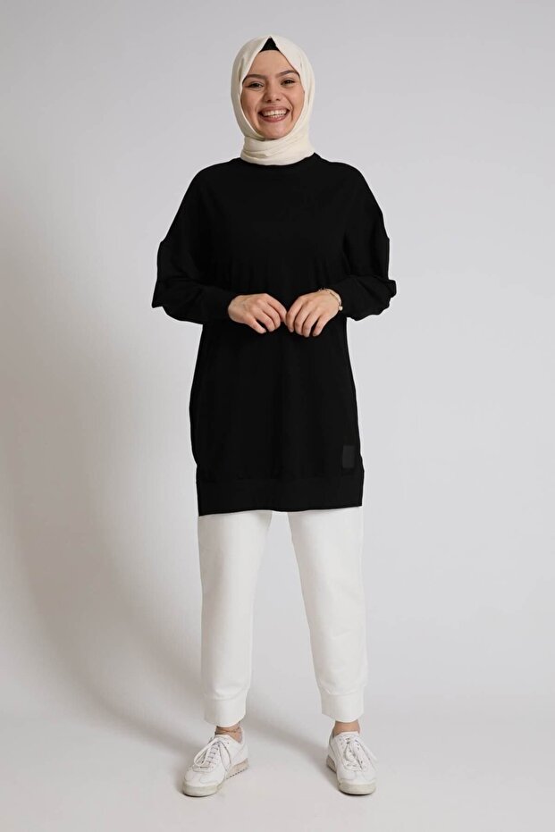 Score Loreen 2 Thread Basic Tunic/sweat Color Black 30644 - 1