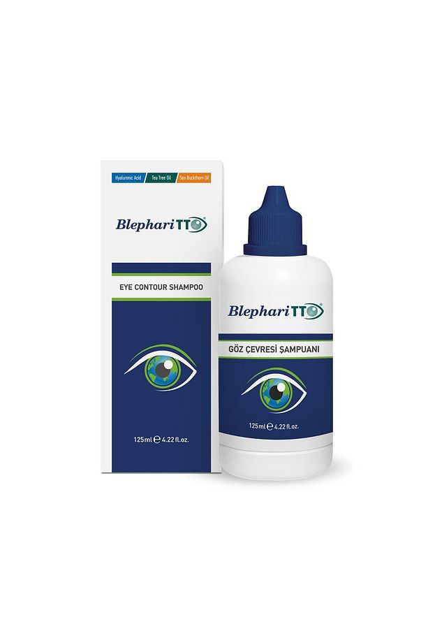 Blephari Göz Çevresi Şampuanı 125 ml ( 100 25 ml ) (ÇAY AĞACI YAĞI / TEA TREE OIL) - 1