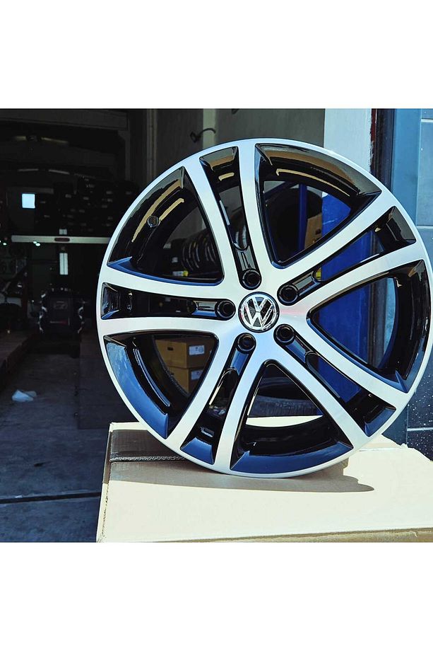 7,5X17 5X112 VOLKSWAGEN SAVANNAH BLACK DİAMOND JANT TAKIMI - 7