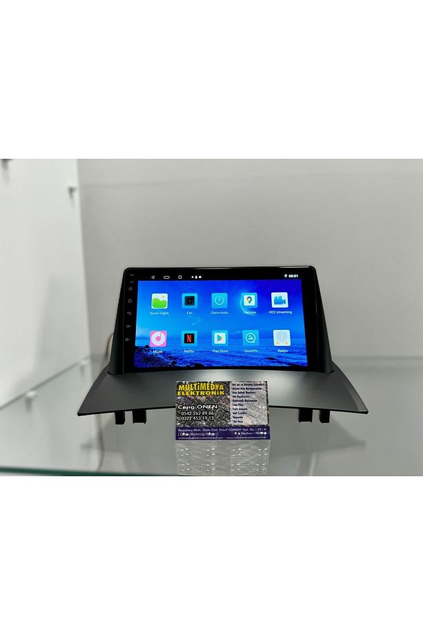 RENAULT MEGANE 2 NAVİGASYON MULTİMEDYA ANDROİD GERÇEK 6GB RAM CARPLAY FORXX - 5