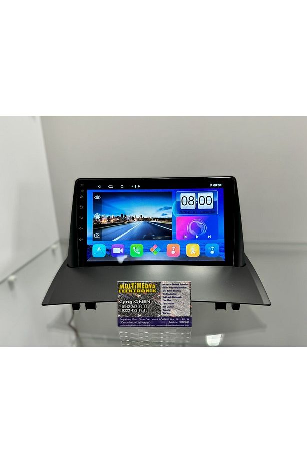 RENAULT MEGANE 2 NAVİGASYON MULTİMEDYA ANDROİD GERÇEK 6GB RAM CARPLAY FORXX - 1