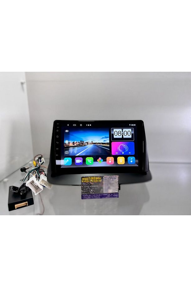 RENAULT MEGANE 3 FLUENCE NAVİGASYON MULTİMEDYA ANDROİD GERÇEK 6GB RAM CARPLAY FORXX - 1