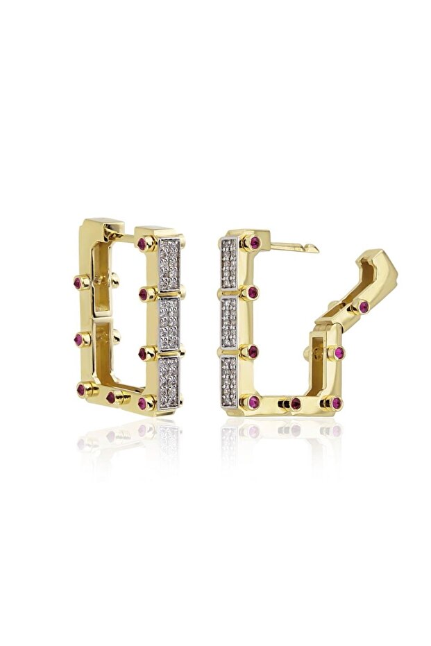 Çelik Leyla Küpe - 1