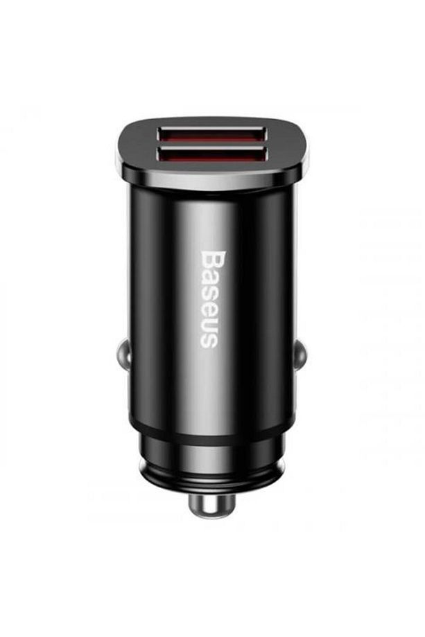 Süper Hızlı 30W 2 USB Girişli Araç Şarj Başlığı, Tüm Çakmaklık Girişlerine Uyumlu Araç Şarjı - 2