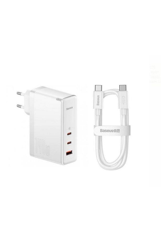 Super Şarj 140w Şarj Başlık Ve Şarj Kablosu 2 Type-c 1usb Macbook Laptop Tablet Şarj Başlığı - 1