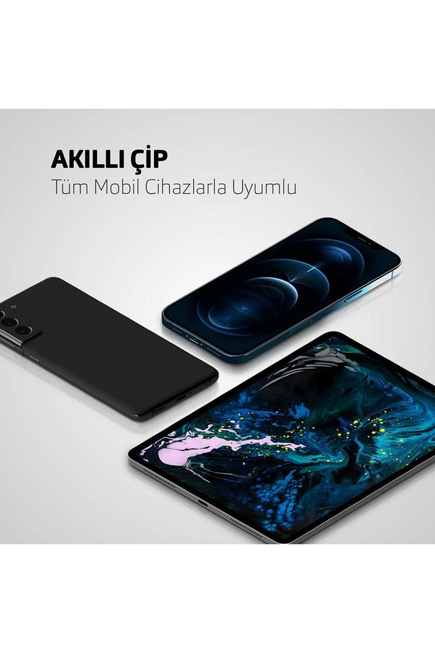 32w Süper Hızlı 1x Pd Type C Ve 1x Usb Girişli Şarj Adaptörü, Iphone, Samsung, Oppo, Xiaomi Şar - 5
