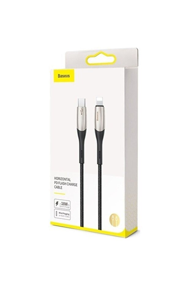 Pd18w Horizontal Usb Type-c To Lightning Hızlı Şarj Kablo - 2