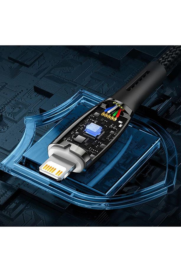 Süper Hızlı 100w 2 Metre Type C To Type Şarj Ve Data Kablosu, Kopmaz Halat Kablo 480 Mb Hızlı - 3