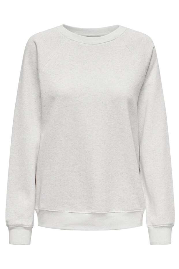 Kadın O-Yaka Basic Sweatshirt - 15325979 - 4