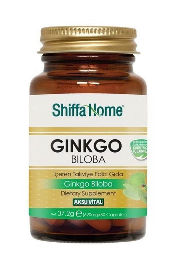 Shiffa Home Ginkgo Biloba 60 Kapsül Ginko Biloba Kapsül - 1