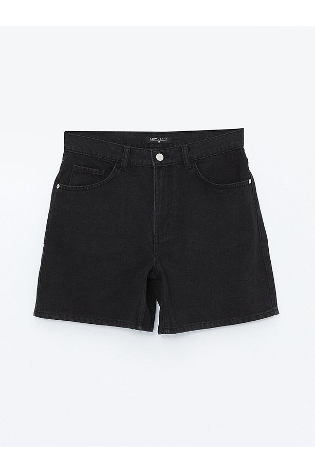 LCW Jeans Bermuda Fit Kadın Jean Şort - 5