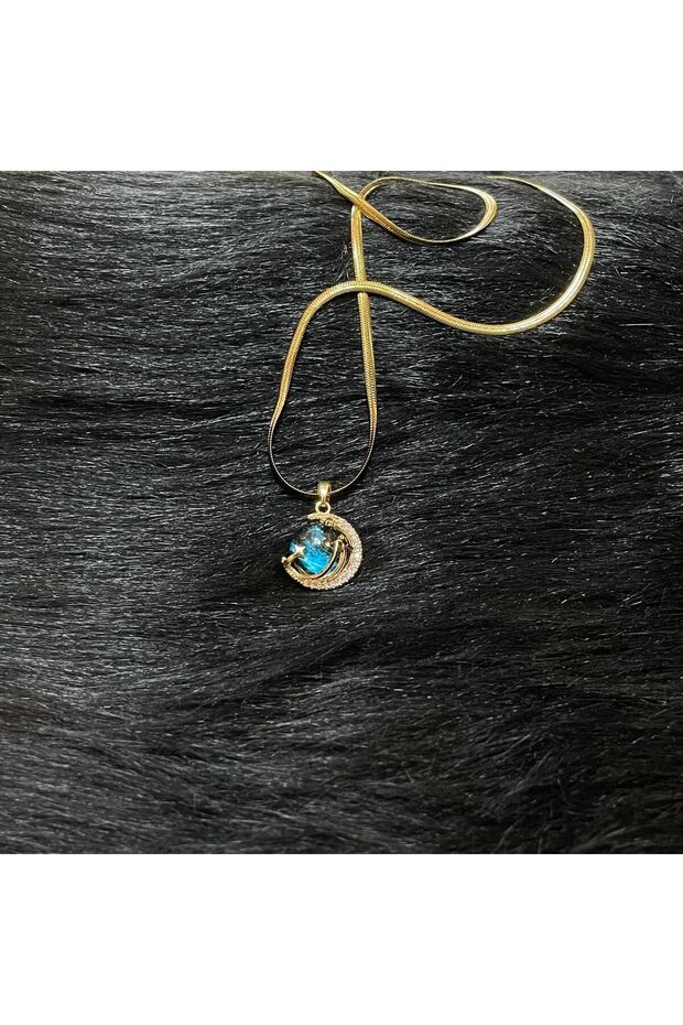 GALAKSİ MODEL ÇELİK KOLYE - 1