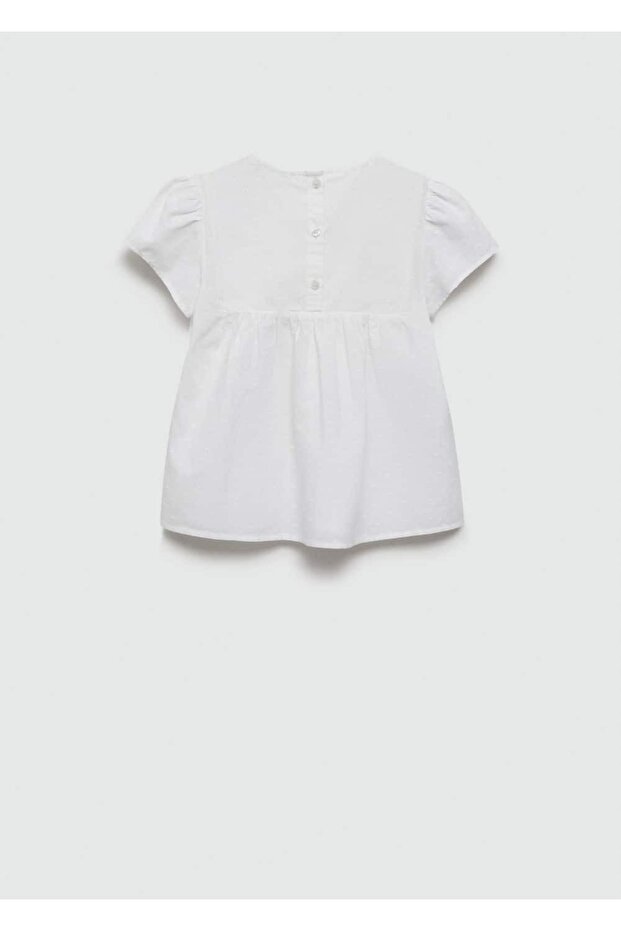 Plumeti işlemeli bluz - 4