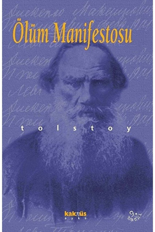 Ölüm Manifestosu / Lev Nikolayeviç Tolstoy / / 9789759483265