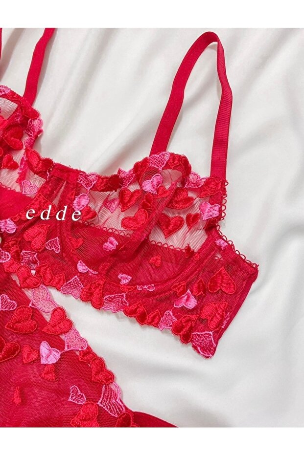 Hearts Balenli Bra Set - 5
