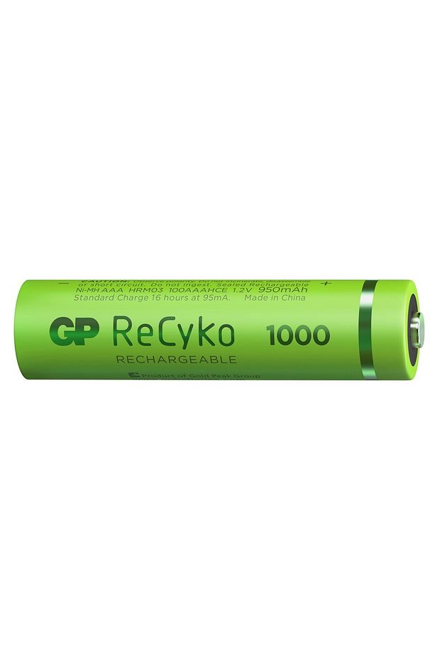 Recyko+ 1000 Aaa Ince Kalem Ni-mh Şarjlı Pil, 1.2 Volt, 4'lü Kart - 3
