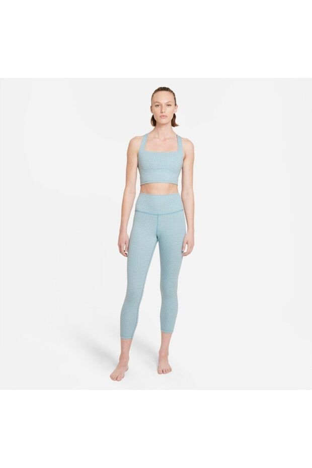 Gingham Crop Tank Kadın Atlet - 3