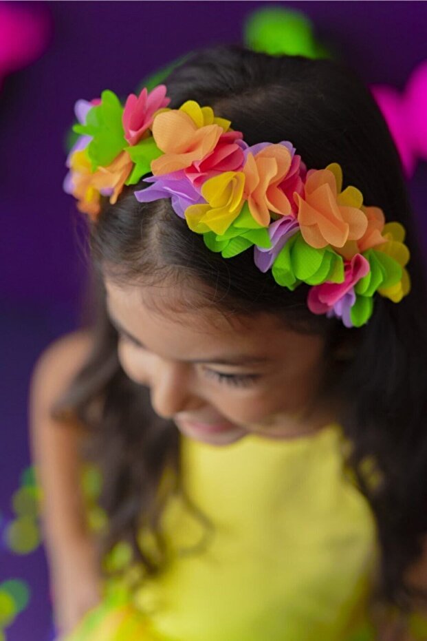 Colorful Girl's Crown Frida