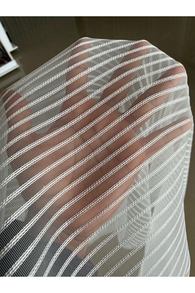 ÇİZGİLİ TÜL PERDE - 4