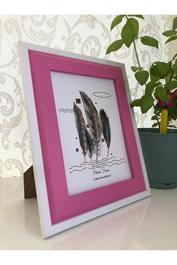 إطار صور Antfo مقاس 15*20 - بمظهر خشبي