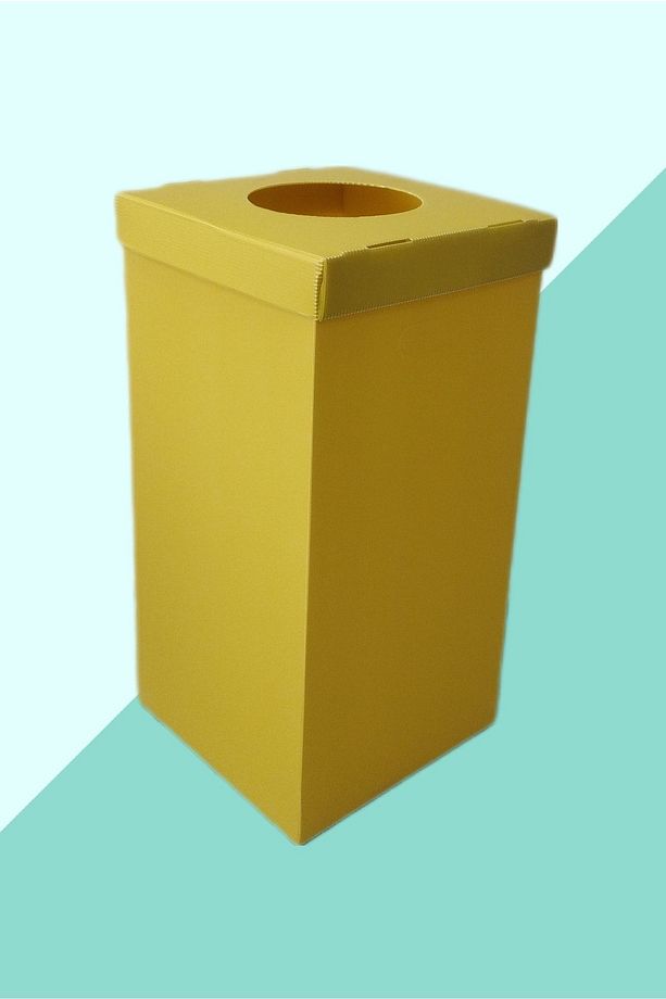 4'lü Set, Baskısız Sıfır Atık - Geri Dönüşüm Kutusu - 5