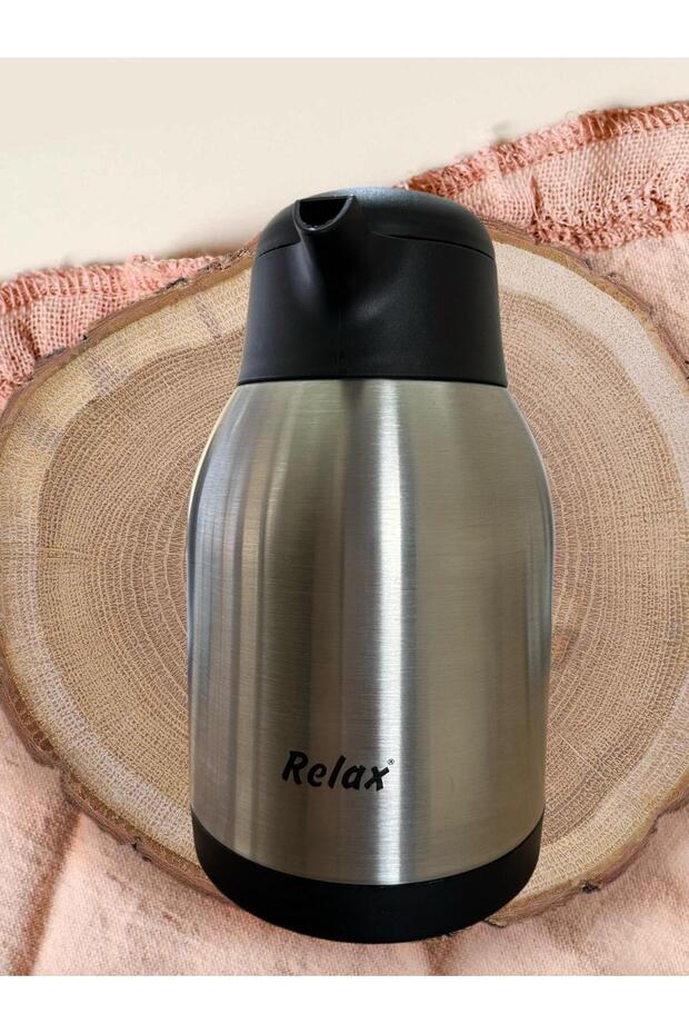 Çift Kat Paslanmaz Çelik 2 Litre Termos - 2