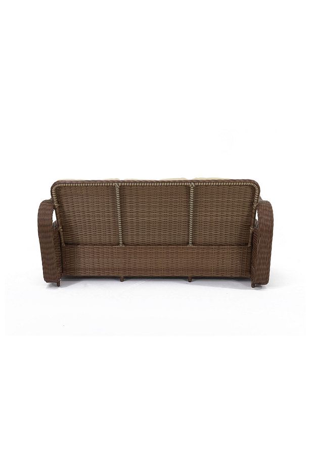 Monalin Mobilya 5 Kişilik Lord Lüks Rattan Örgü Bahçe & Balkon & Teras Oturma Grubu - 7