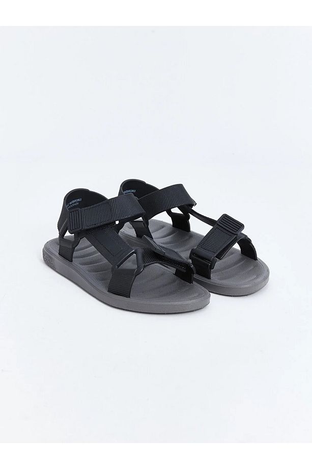 LCW STEPS Çapraz Bantlı Erkek Çocuk Sandalet - 1
