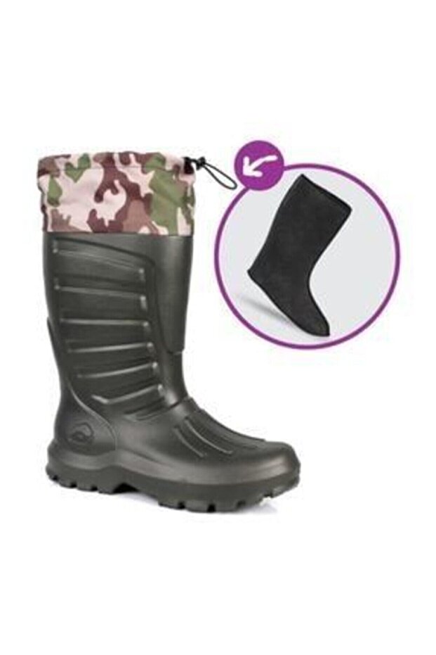 Avcı Çizmesi Haki-01 - 2