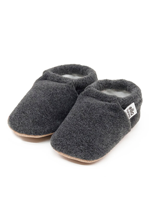 Нековзні підошви Дитячі та дитячі полярні капці, органічна бавовняна підкладка, домашні та дитячі капці - 1