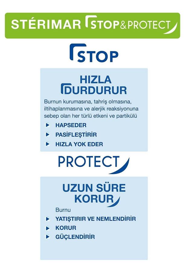 Isotonic Yetişkin Burun Spreyi 100 ml+ Stop&protect Alerji Burun Spreyi 20 ml - 8