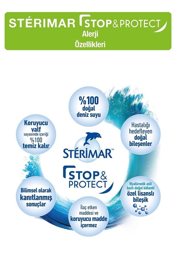 Isotonic Yetişkin Burun Spreyi 100 ml+ Stop&protect Alerji Burun Spreyi 20 ml - 6