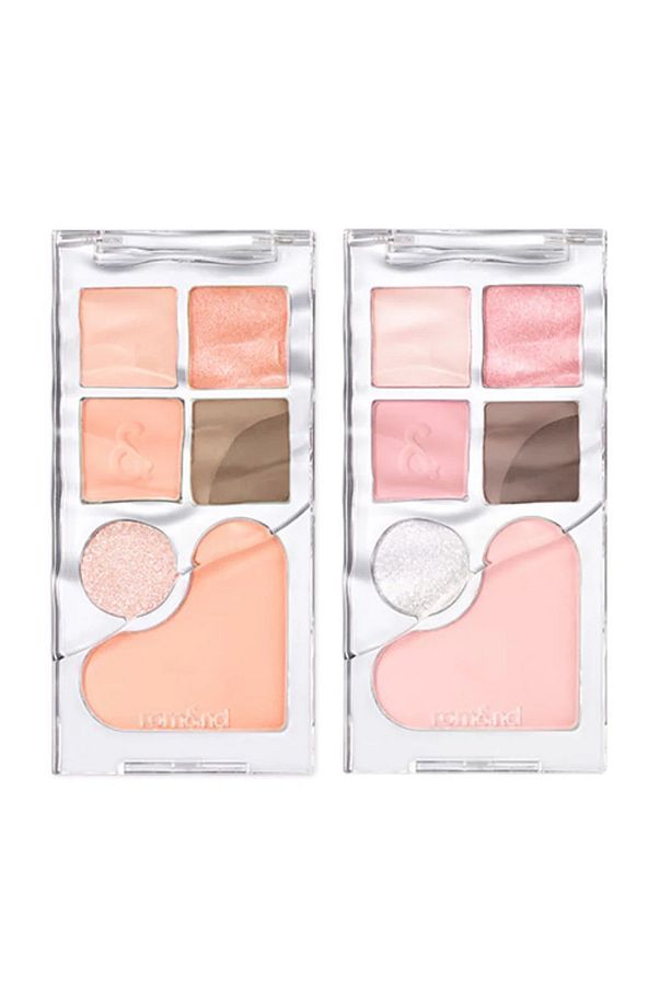 Rom&nd Bare Layer Palette /göz Farı Ve Allık 6’lı Far Paleti- 01 A.mood (VİONİNE) - 2