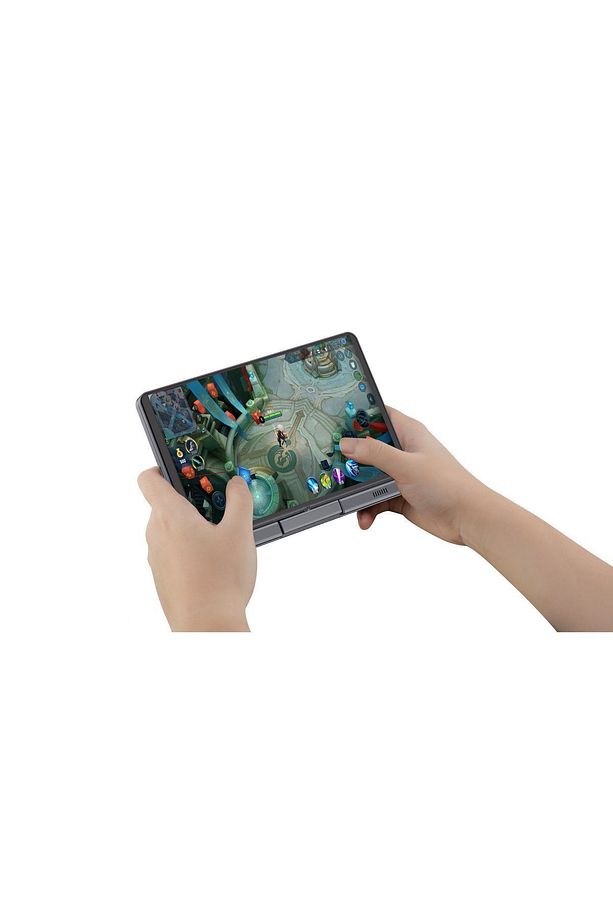 Minibook Katlanabilir Ekranlı Çift Fonksiyon Kullanabilir Mini Laptop - 5
