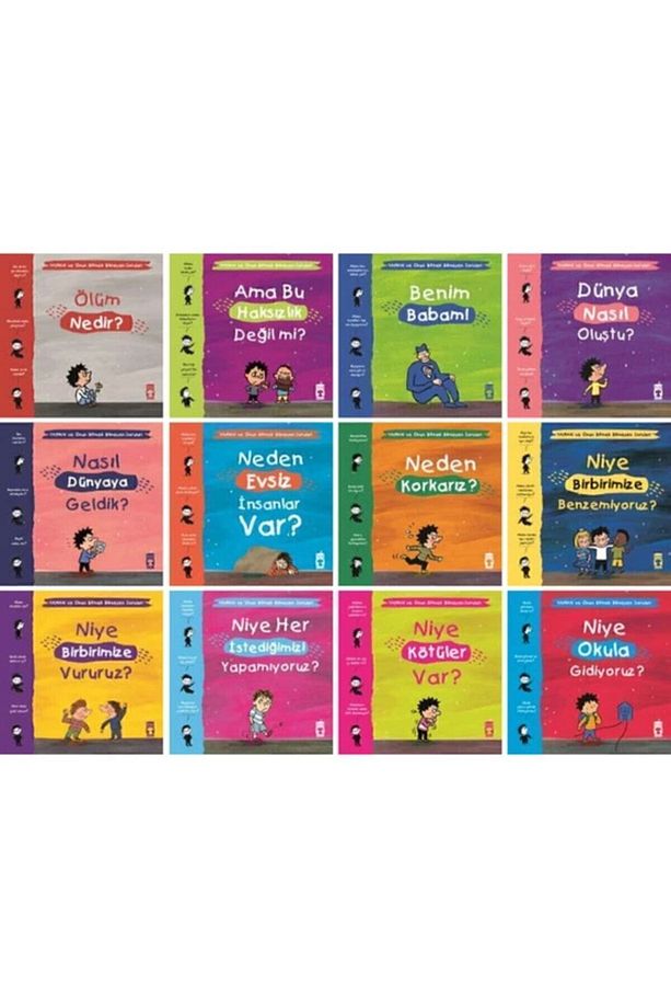 Yaman Ve Onun Bitmek Bilmeyen Soruları Çocuklar Için Felsefe 12 Kitap Set - 1