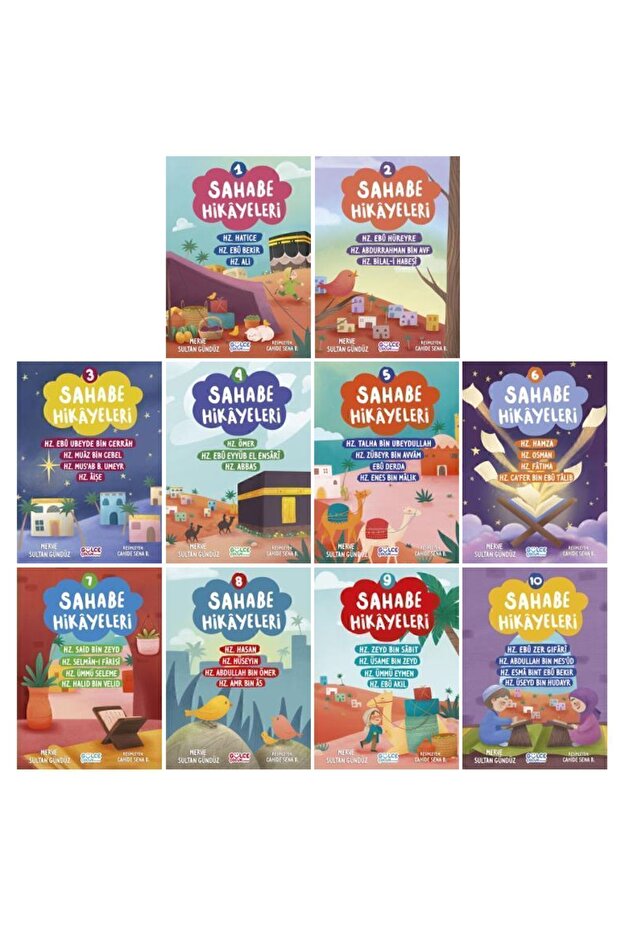 Sahabe Hikayeleri 10 Kitap Set