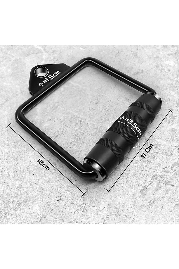 6'li Fitness Aparat Seti - Lat Pushdown - V Bar - Rowing Bar - Triceps Bar - Triceps Halatı - 5