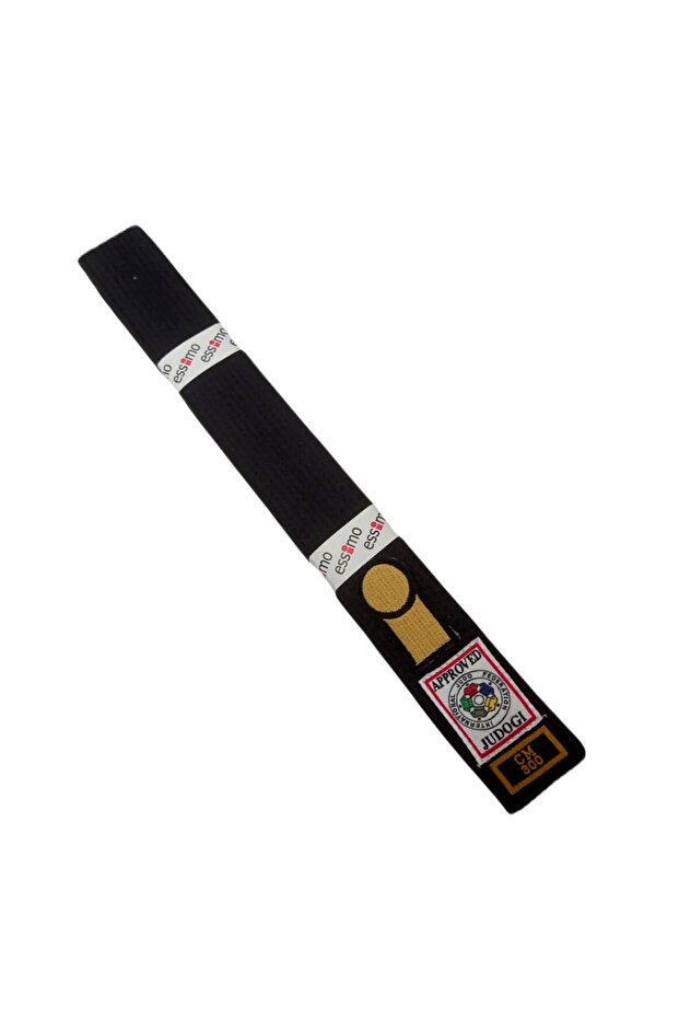 IJF Approved Black Judo Belt