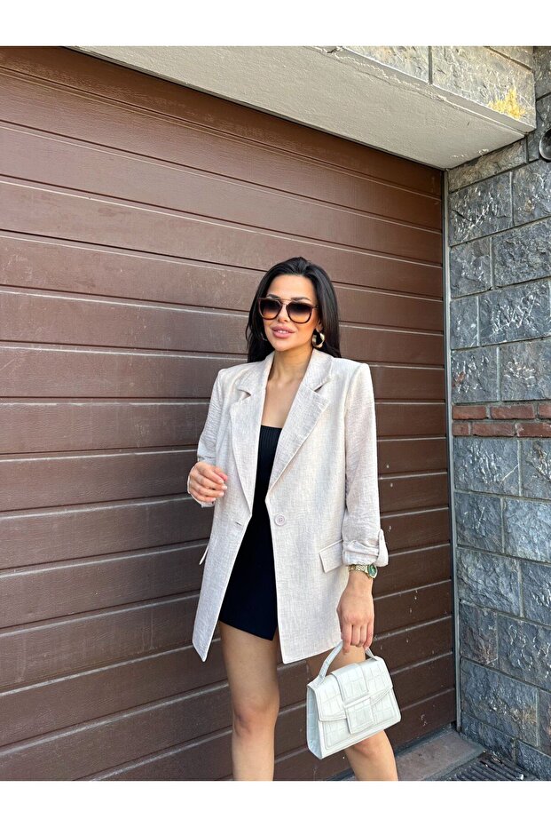 Linen Foldable Jacket