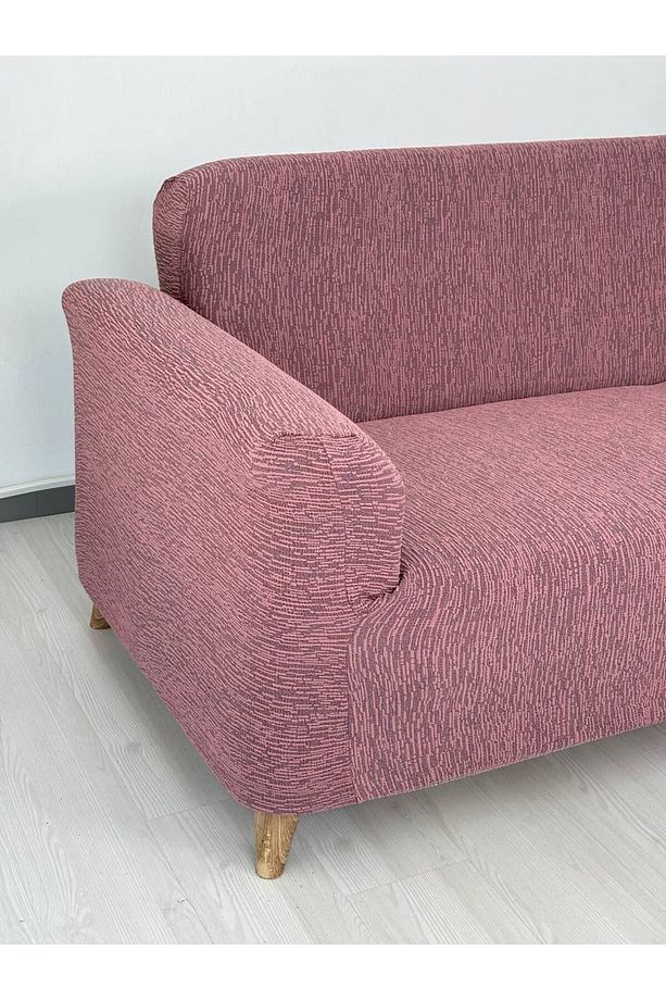 Jakar Kumaş Lastikli Kayma Yapmayan3 Kişilik Tekli Kanepe Örtüsü - 1