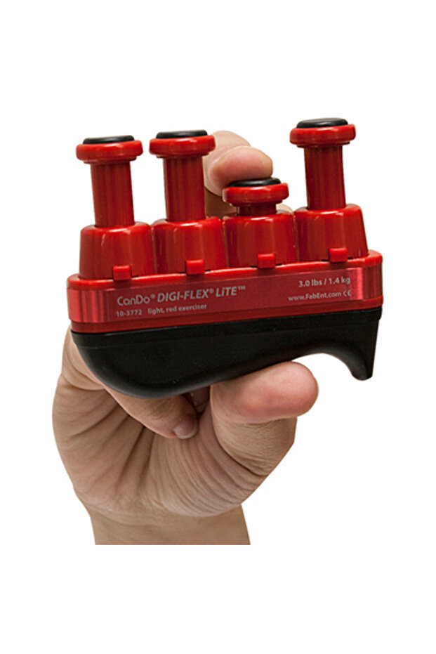 Digi-Flex LITE - زنبرك تمرين اليد الأحمر - 2