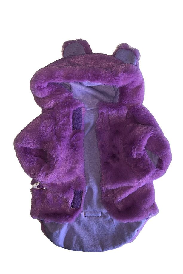 Doredog Köpek Kıyafeti- Tavşan Peluş Mont-peluş Sweat Çeket- Kedi Köpek Kıyafeti - 2
